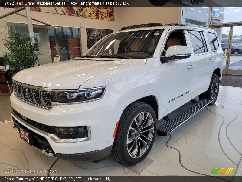 Bright white / Tupelo/Black 2022 Jeep Grand Wagoneer Series III 4x4