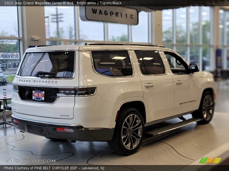 Bright white / Tupelo/Black 2022 Jeep Grand Wagoneer Series III 4x4