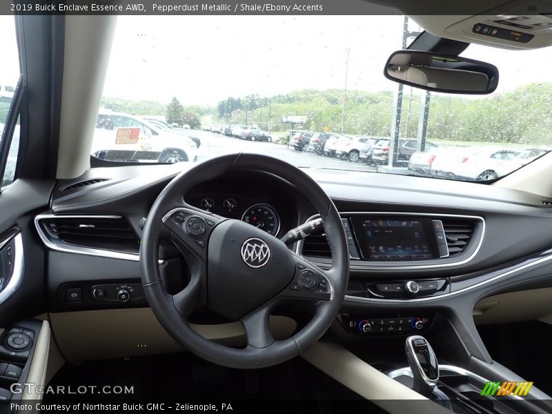 Pepperdust Metallic / Shale/Ebony Accents 2019 Buick Enclave Essence AWD