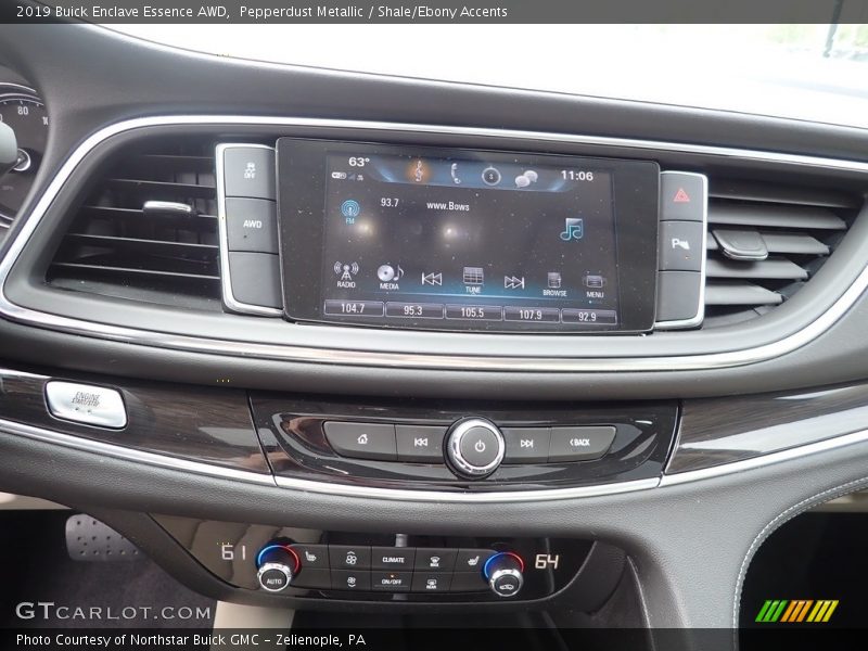 Pepperdust Metallic / Shale/Ebony Accents 2019 Buick Enclave Essence AWD