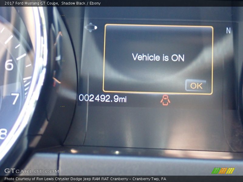 Shadow Black / Ebony 2017 Ford Mustang GT Coupe