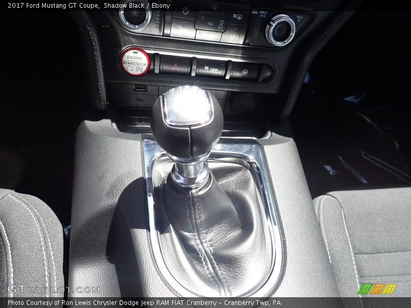 Shadow Black / Ebony 2017 Ford Mustang GT Coupe