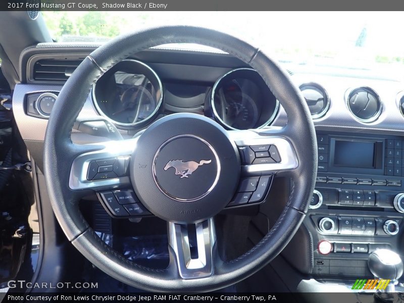 Shadow Black / Ebony 2017 Ford Mustang GT Coupe