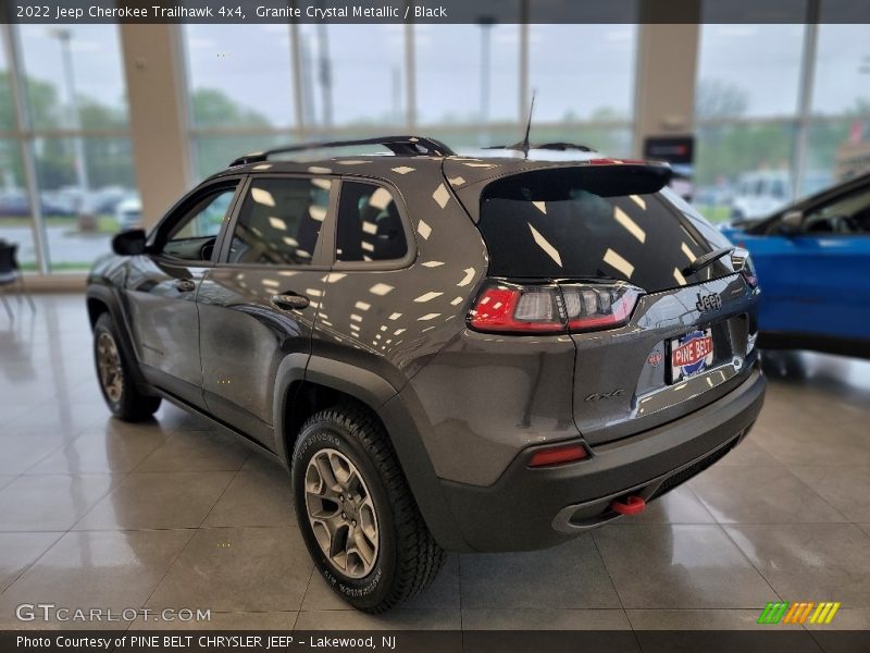Granite Crystal Metallic / Black 2022 Jeep Cherokee Trailhawk 4x4