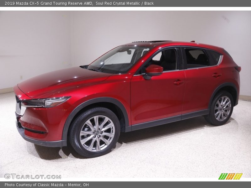 Soul Red Crystal Metallic / Black 2019 Mazda CX-5 Grand Touring Reserve AWD