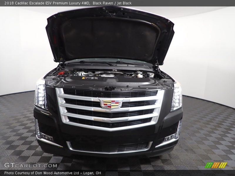 Black Raven / Jet Black 2018 Cadillac Escalade ESV Premium Luxury 4WD
