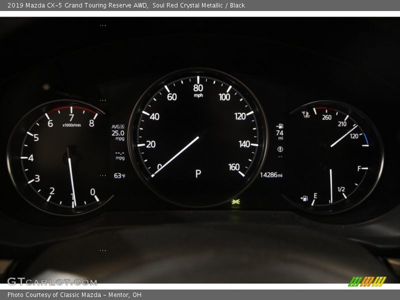 Soul Red Crystal Metallic / Black 2019 Mazda CX-5 Grand Touring Reserve AWD