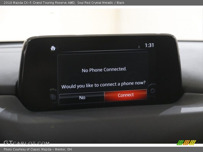 Soul Red Crystal Metallic / Black 2019 Mazda CX-5 Grand Touring Reserve AWD