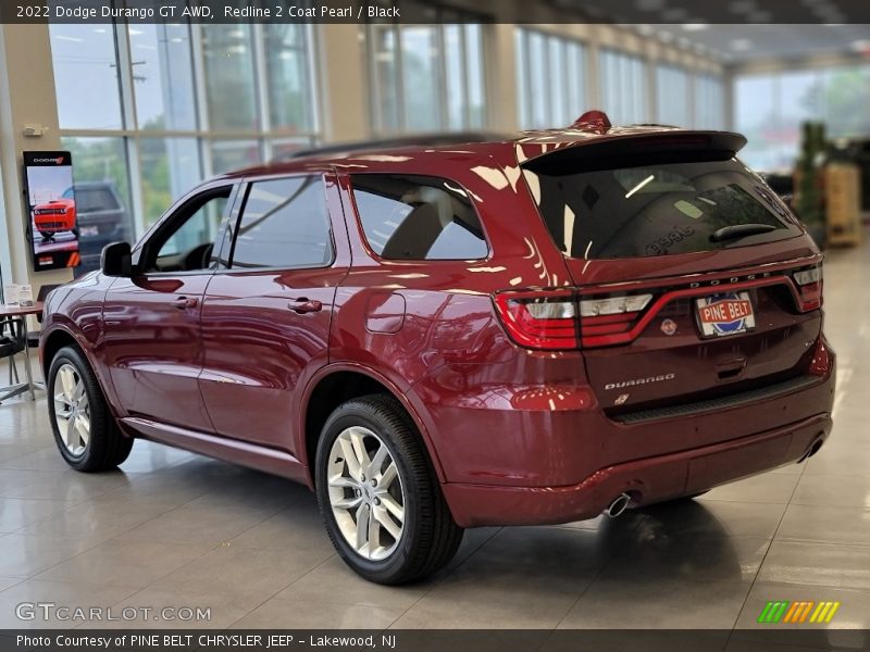 Redline 2 Coat Pearl / Black 2022 Dodge Durango GT AWD