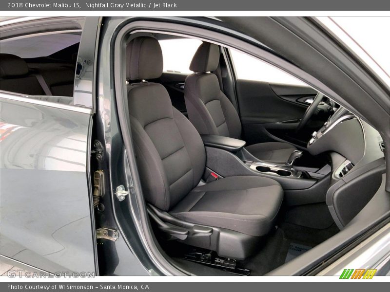 Nightfall Gray Metallic / Jet Black 2018 Chevrolet Malibu LS