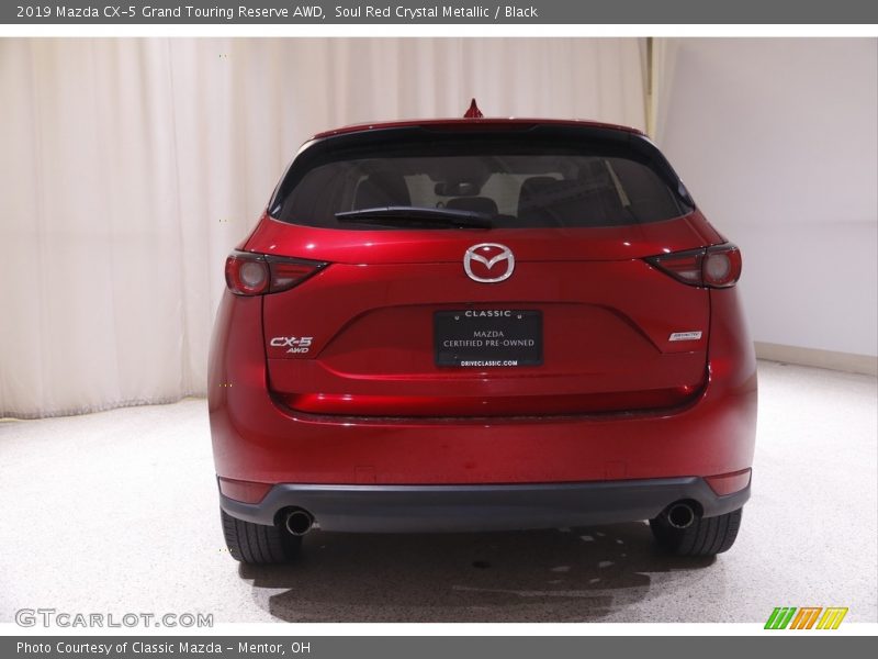 Soul Red Crystal Metallic / Black 2019 Mazda CX-5 Grand Touring Reserve AWD