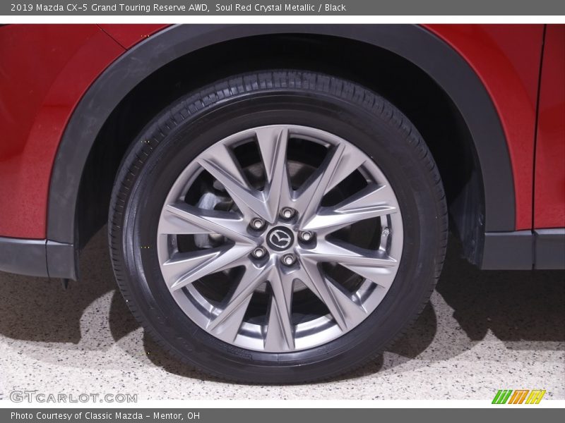 Soul Red Crystal Metallic / Black 2019 Mazda CX-5 Grand Touring Reserve AWD
