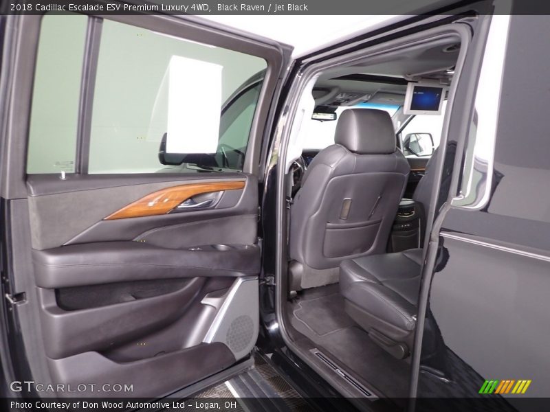 Black Raven / Jet Black 2018 Cadillac Escalade ESV Premium Luxury 4WD