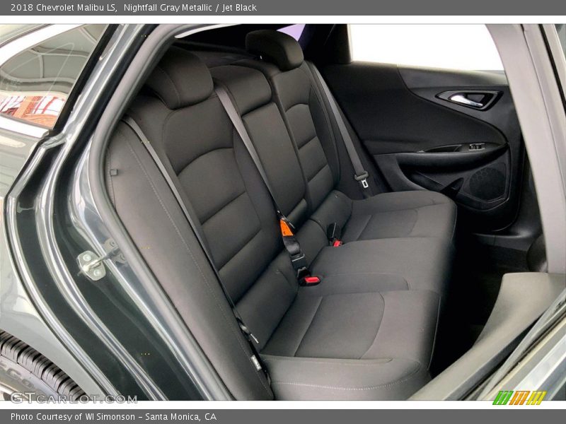 Nightfall Gray Metallic / Jet Black 2018 Chevrolet Malibu LS