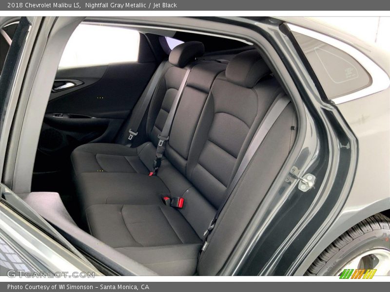 Nightfall Gray Metallic / Jet Black 2018 Chevrolet Malibu LS