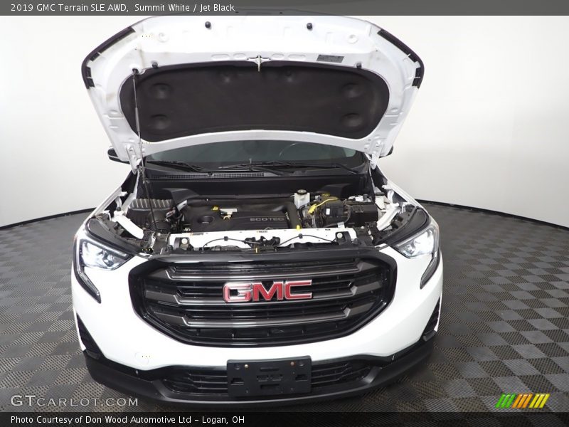 Summit White / Jet Black 2019 GMC Terrain SLE AWD