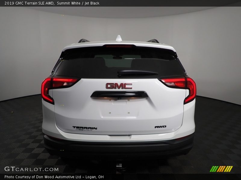 Summit White / Jet Black 2019 GMC Terrain SLE AWD