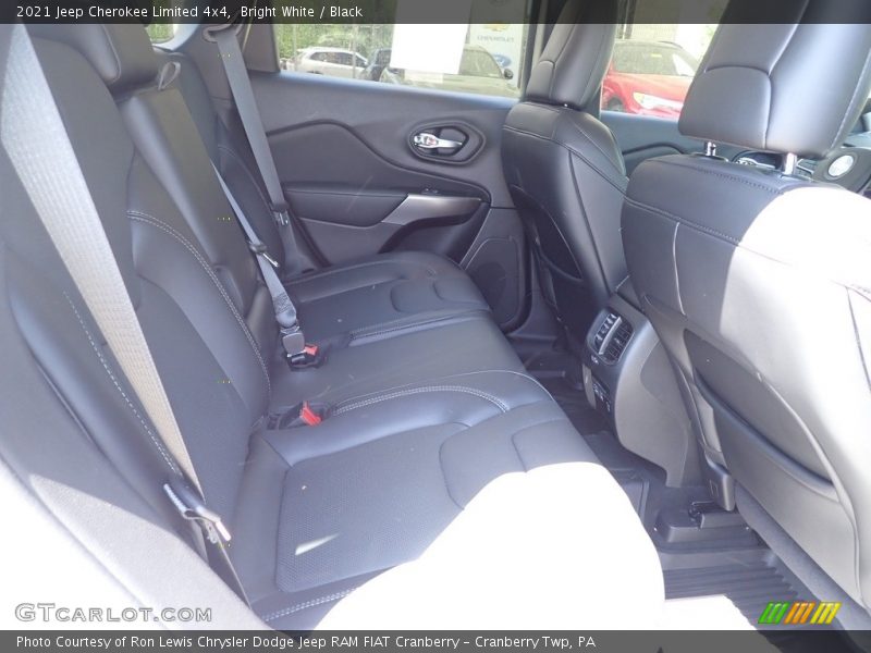Bright White / Black 2021 Jeep Cherokee Limited 4x4