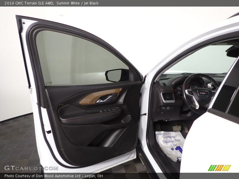 Summit White / Jet Black 2019 GMC Terrain SLE AWD