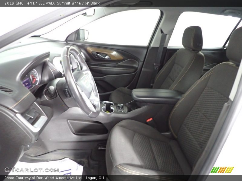 Summit White / Jet Black 2019 GMC Terrain SLE AWD