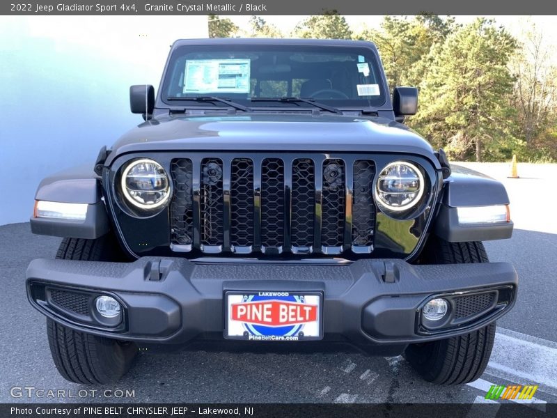 Granite Crystal Metallic / Black 2022 Jeep Gladiator Sport 4x4
