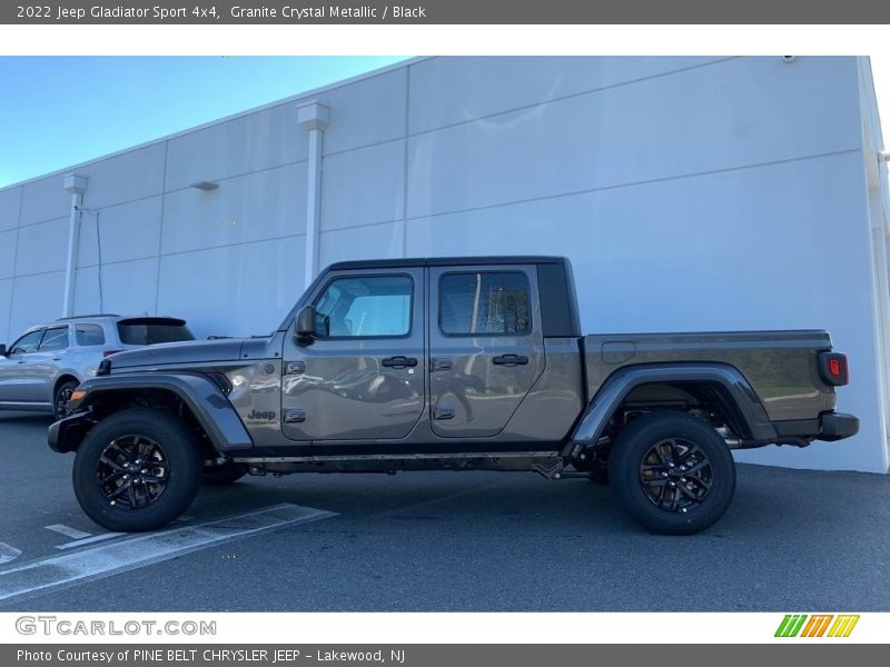 Granite Crystal Metallic / Black 2022 Jeep Gladiator Sport 4x4