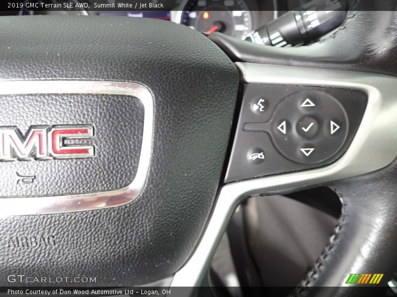 Summit White / Jet Black 2019 GMC Terrain SLE AWD