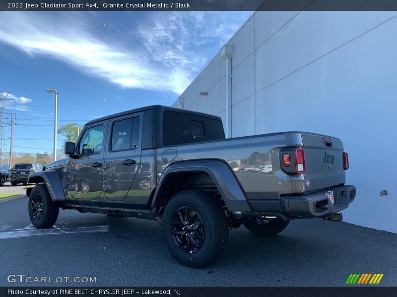 Granite Crystal Metallic / Black 2022 Jeep Gladiator Sport 4x4