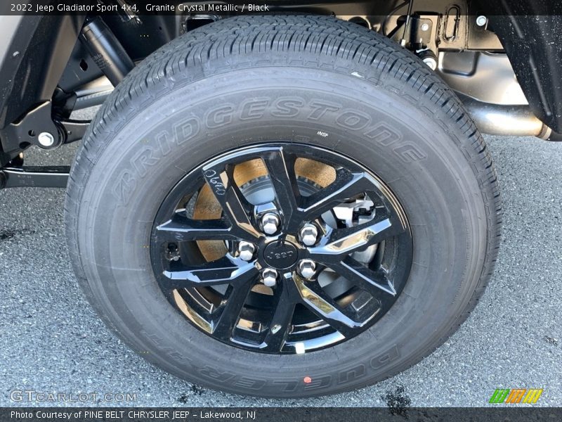 Granite Crystal Metallic / Black 2022 Jeep Gladiator Sport 4x4