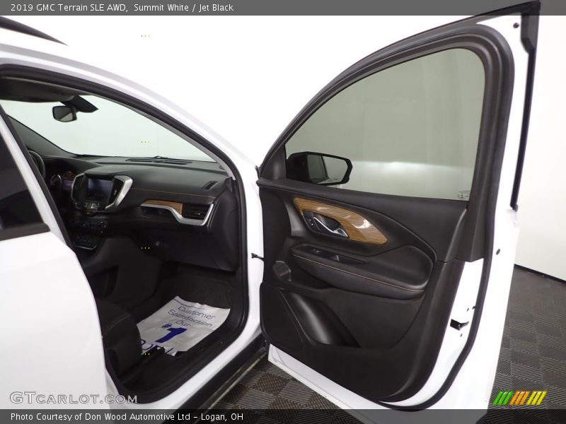 Summit White / Jet Black 2019 GMC Terrain SLE AWD