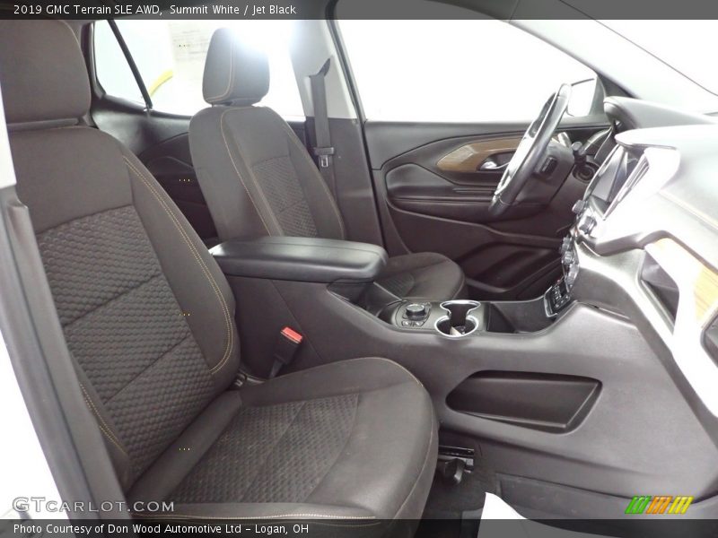 Summit White / Jet Black 2019 GMC Terrain SLE AWD