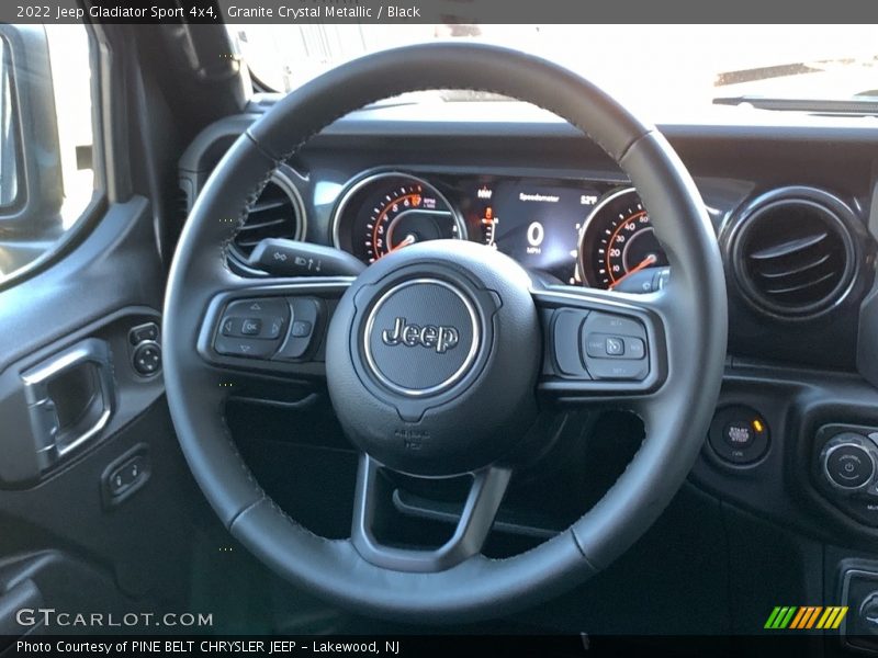 2022 Gladiator Sport 4x4 Steering Wheel