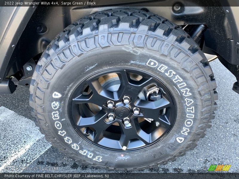  2022 Wrangler Willys 4x4 Wheel