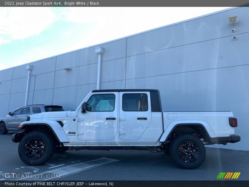 Bright White / Black 2022 Jeep Gladiator Sport 4x4