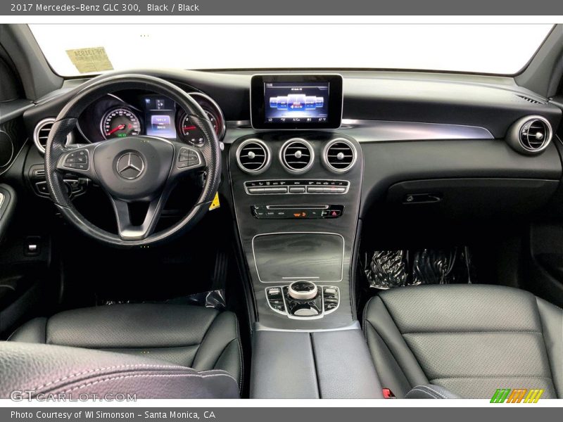 Black / Black 2017 Mercedes-Benz GLC 300