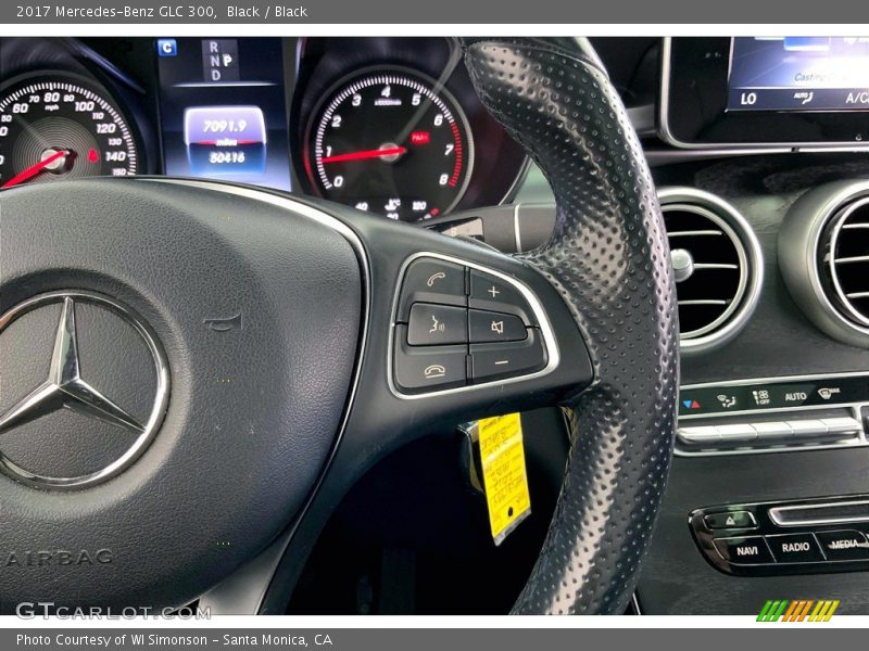 Black / Black 2017 Mercedes-Benz GLC 300