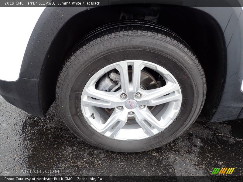 Summit White / Jet Black 2019 GMC Terrain SLE AWD