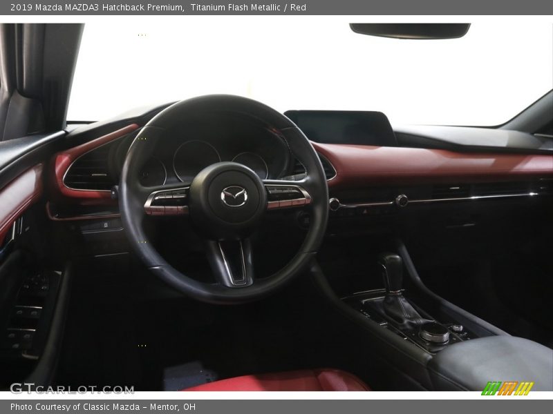 Dashboard of 2019 MAZDA3 Hatchback Premium