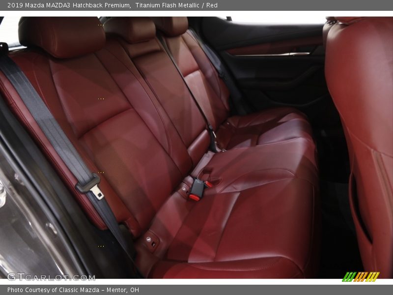 Rear Seat of 2019 MAZDA3 Hatchback Premium