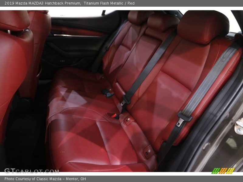 Rear Seat of 2019 MAZDA3 Hatchback Premium