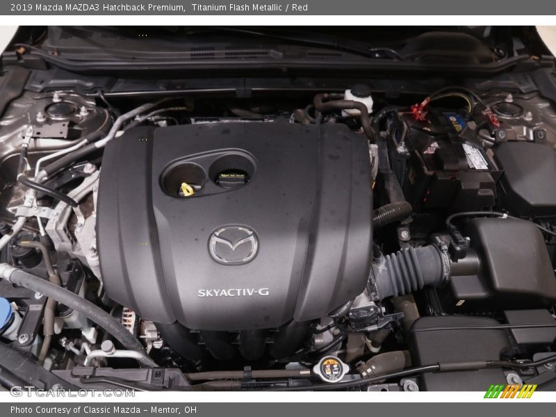  2019 MAZDA3 Hatchback Premium Engine - 2.5 Liter SKYACVTIV-G DI DOHC 16-Valve VVT 4 Cylinder
