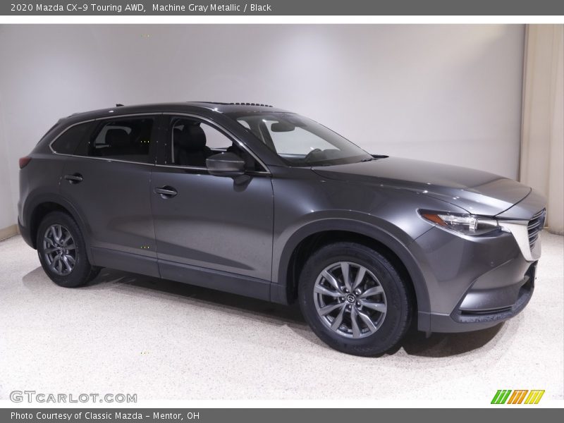 Machine Gray Metallic / Black 2020 Mazda CX-9 Touring AWD