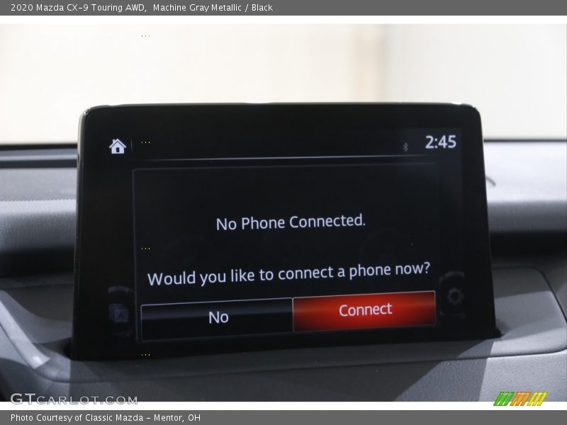 Machine Gray Metallic / Black 2020 Mazda CX-9 Touring AWD