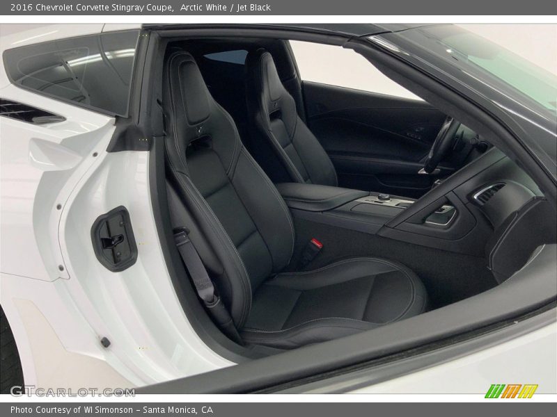  2016 Corvette Stingray Coupe Jet Black Interior