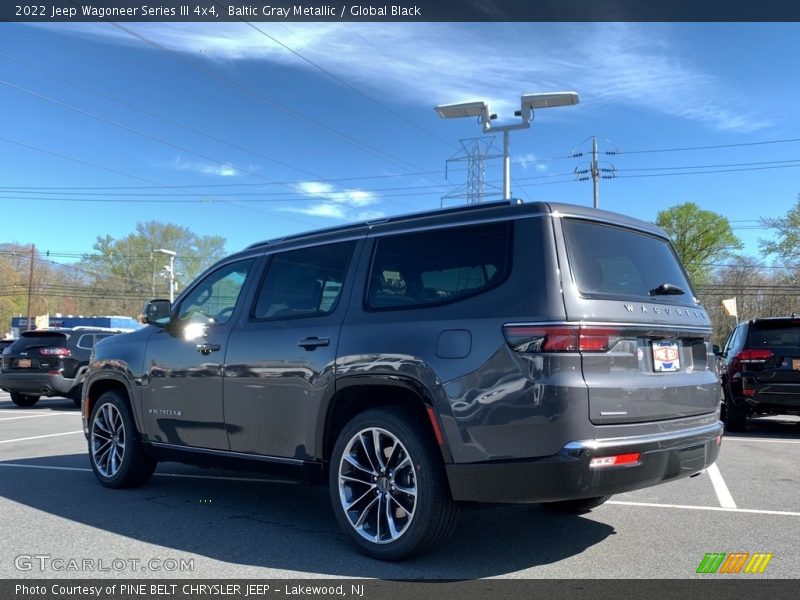 Baltic Gray Metallic / Global Black 2022 Jeep Wagoneer Series III 4x4