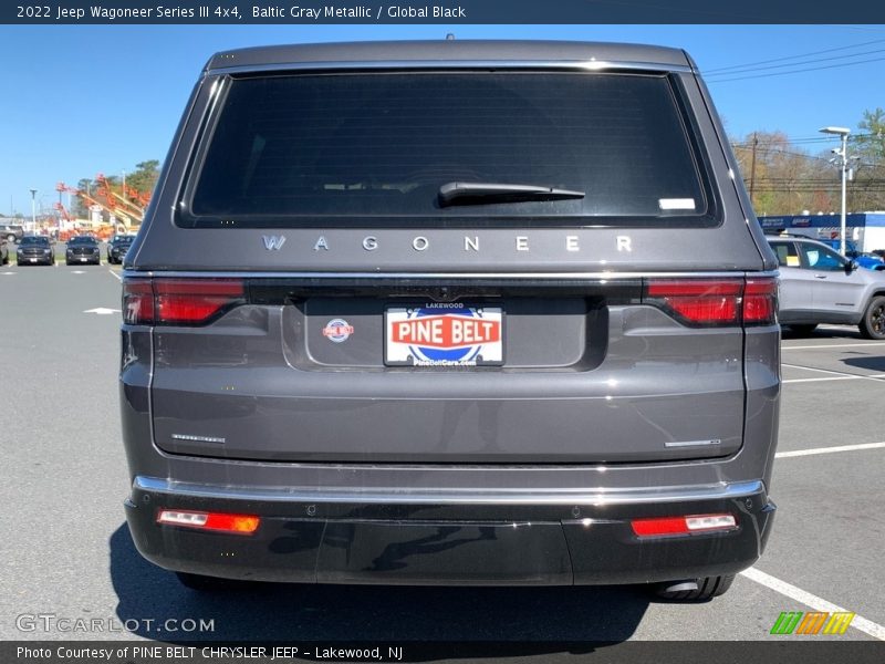 Baltic Gray Metallic / Global Black 2022 Jeep Wagoneer Series III 4x4