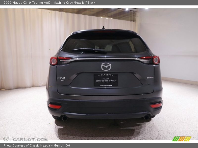 Machine Gray Metallic / Black 2020 Mazda CX-9 Touring AWD
