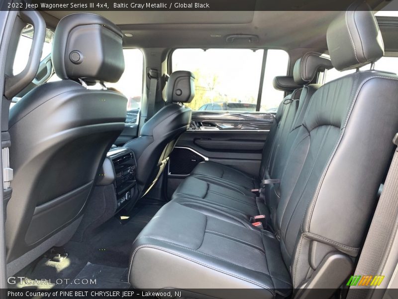 Rear Seat of 2022 Wagoneer Series III 4x4