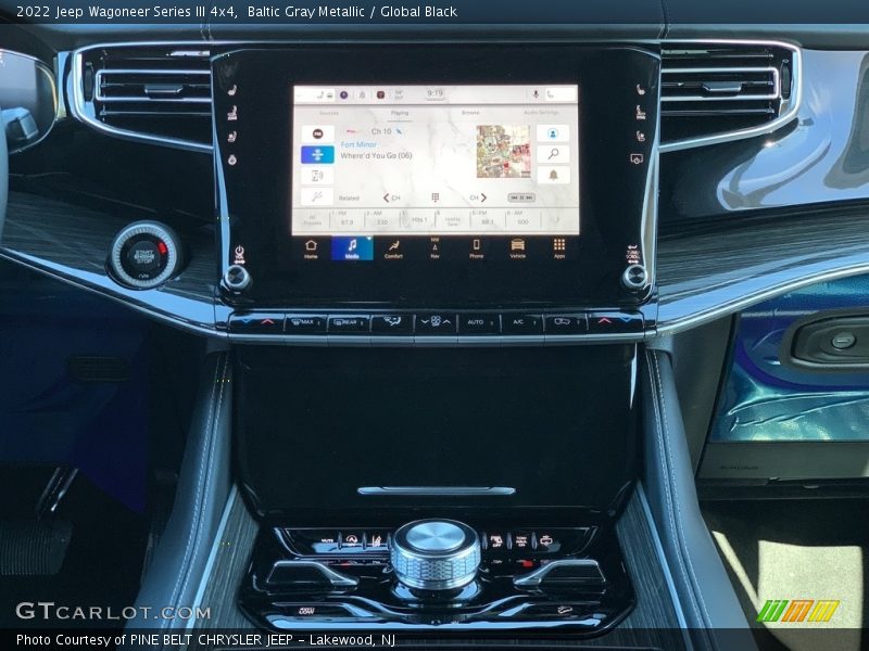 Controls of 2022 Wagoneer Series III 4x4