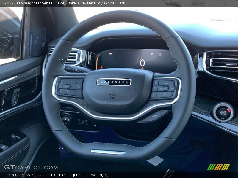  2022 Wagoneer Series III 4x4 Steering Wheel